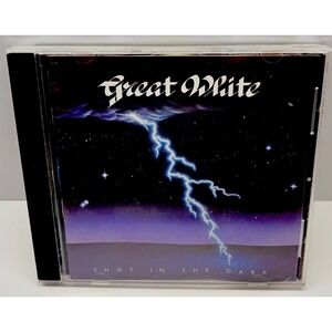 Great White Shot In The Dark CD 1986 Capital Records Hair Metal Rock Music Band